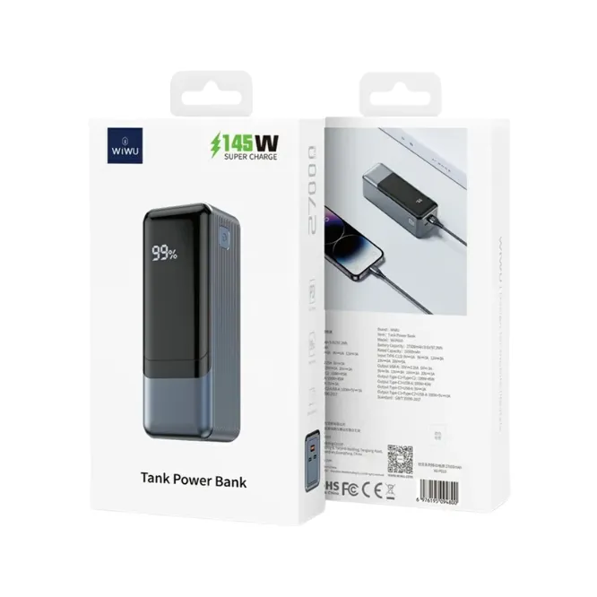 WiWU WI-P010 145W 27000mAH Tank Powerbank — photo 7