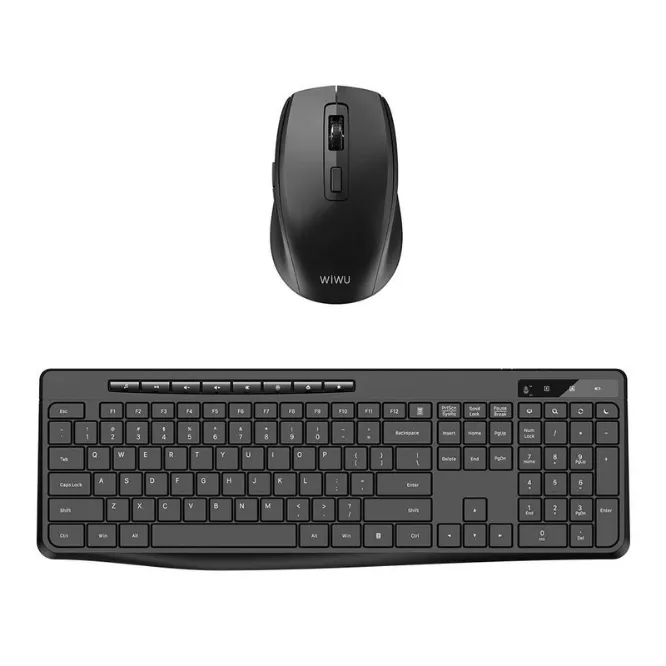 WiWU KM-01 Wireless Office Keyboard And Mouse Combo Set