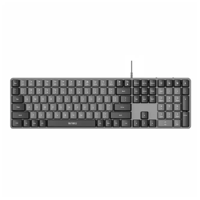 WiWU KB-01 Wired Office Mechanical Keyboard Black — photo 2