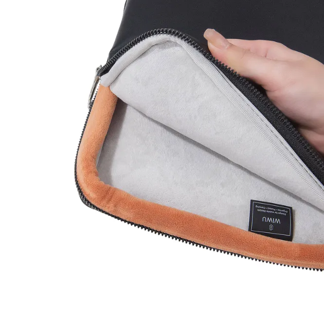 WiWU Hali Sleeve Waterproof Laptop Bag 16″ – Black — photo 4