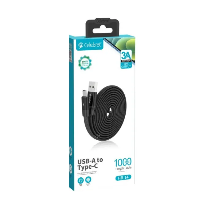 Celebrat HB-14 USB To Lightning And USB To Type-C 1M Cable — photo 3