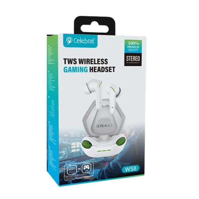 Celebrat W58 TWS Wireless Gaming Earbuds — photo 4