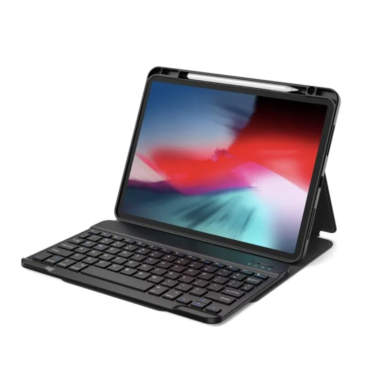 WiWU Protective Keyboard Case For iPad 12.9 2024 Air Black