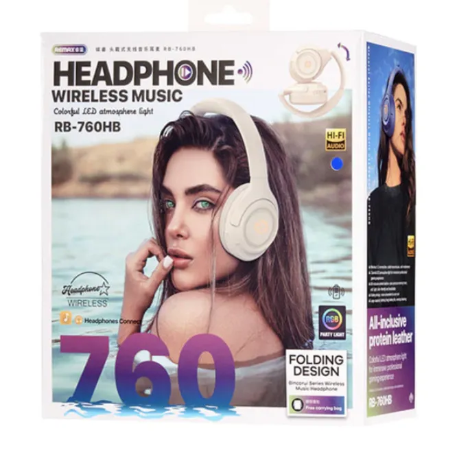 Remax RB-760HB Wireless Headphone — photo 6