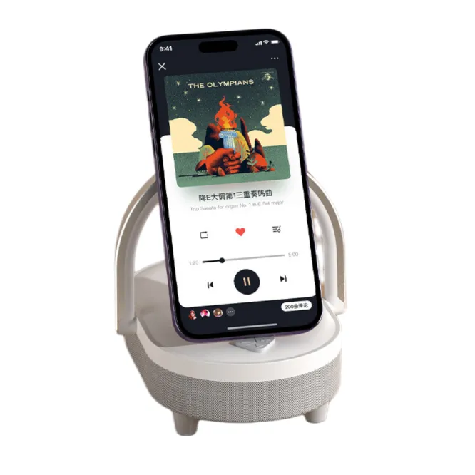Recci RLS-L16 4 in 1 Speaker And Wireless Charger 15W — photo 2
