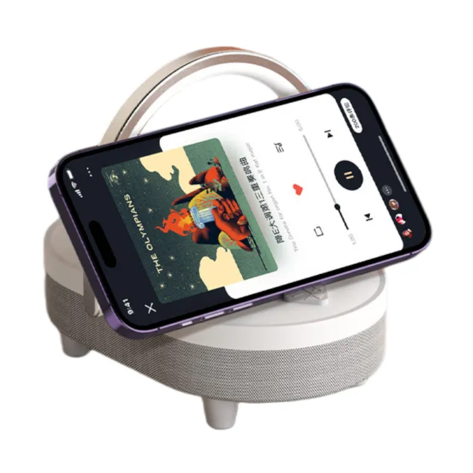 Recci RLS-L16 4 in 1 Speaker And Wireless Charger 15W — photo 3
