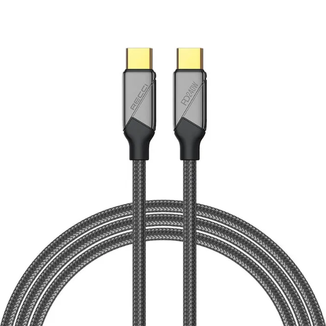 Recci RS18CC Voyage Series Type-C to Type-C 240W Fast Charging Cable 1.5M
