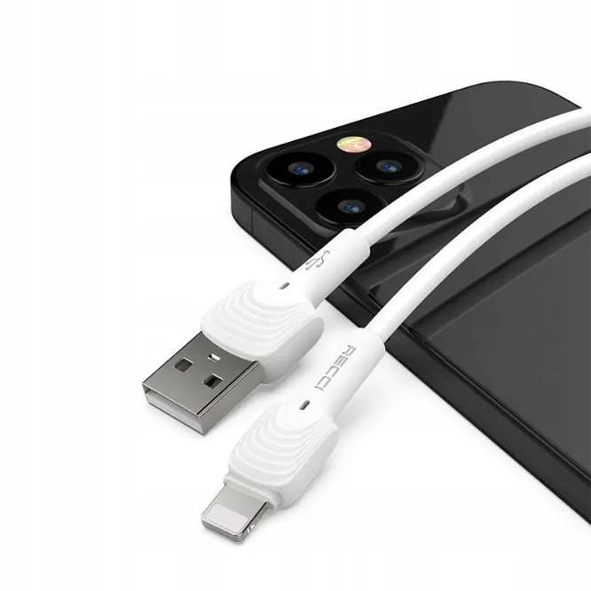 Recci RTC-N26L Wave Lightning Fast Charging Cable 1M — photo 2