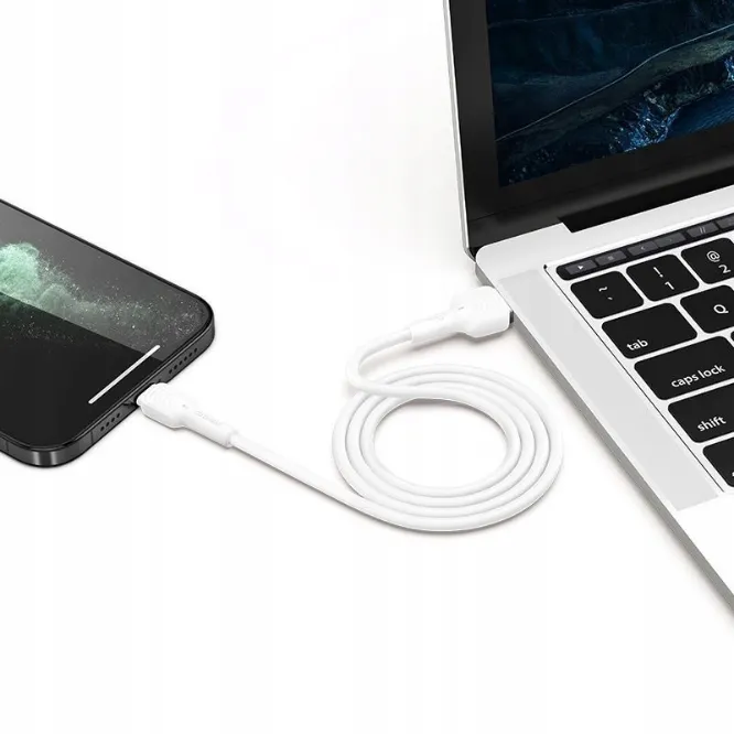 Recci RTC-N26L Wave Lightning Fast Charging Cable 1M — photo 3