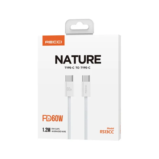 Recci RS13CC Nature PD 60w 120cm Cable White — photo 5