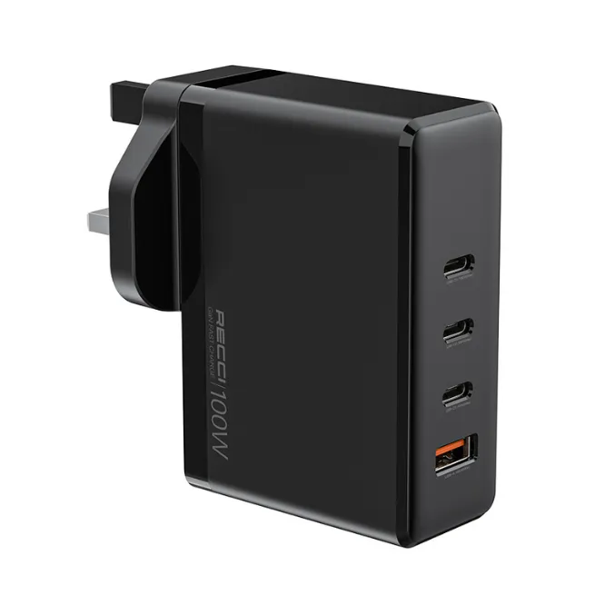 Recci RC41 100W GaN Smart Charger Black — photo 2