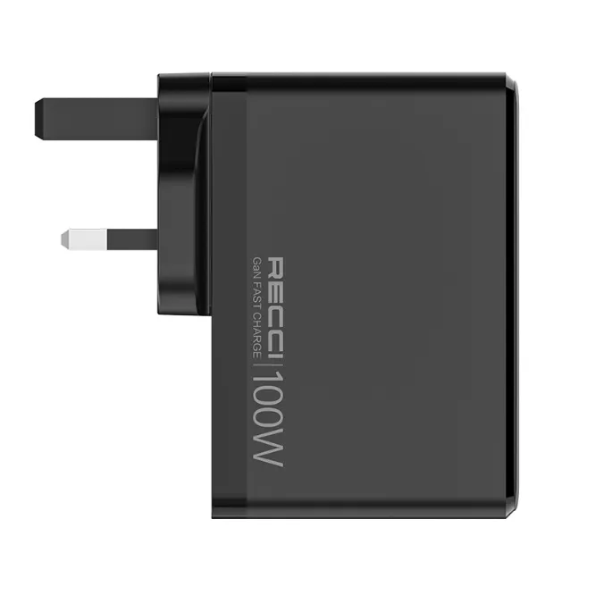 Recci RC41 100W GaN Smart Charger Black — photo 7