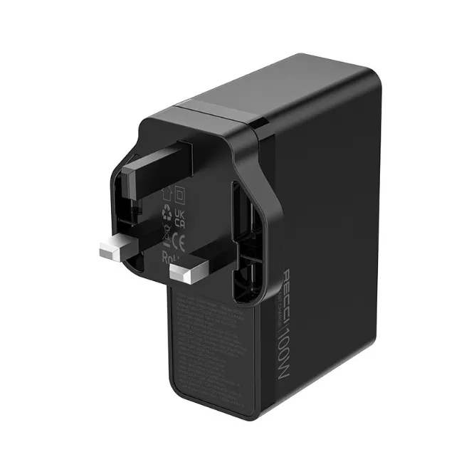 Recci RC41 100W GaN Smart Charger Black — photo 5