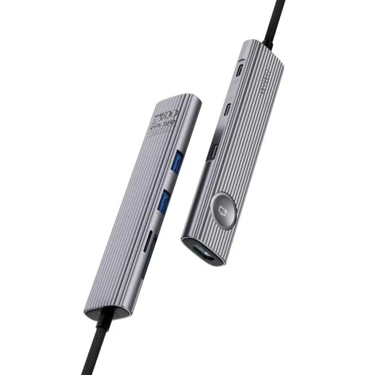 WiWU WI-HB001 Traveling Series 8 In 1 Docking Station — photo 3