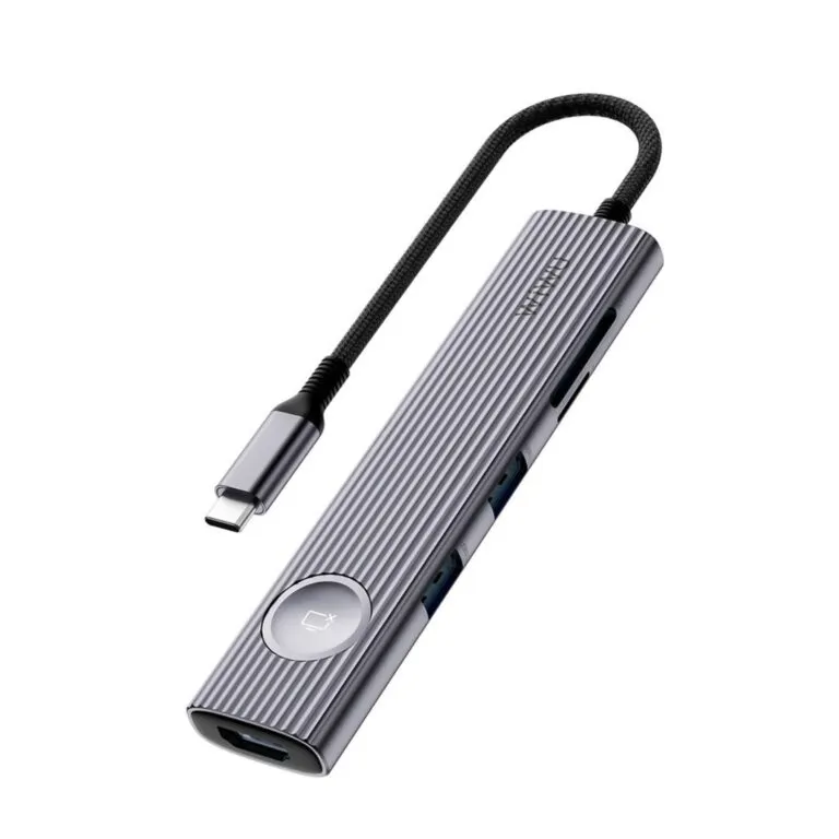 WiWU WI-HB001 Traveling Series 8 In 1 Docking Station