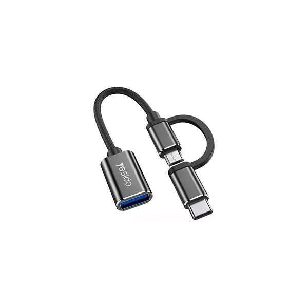 Yesido GS02 2-in-1 OTG Adapter Cable