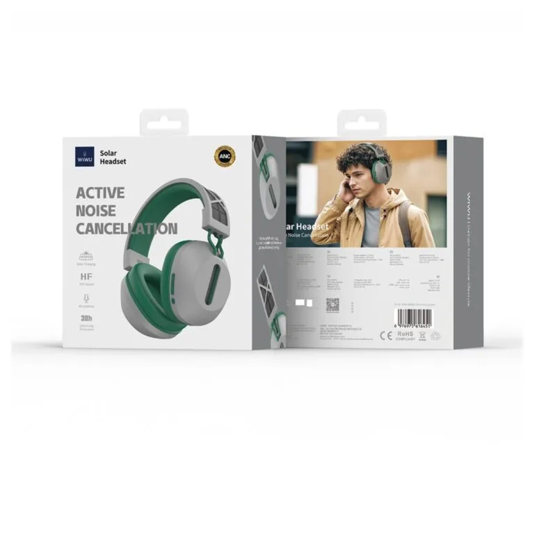 WiWU TD-06 Solar Wireless Headphone — photo 6