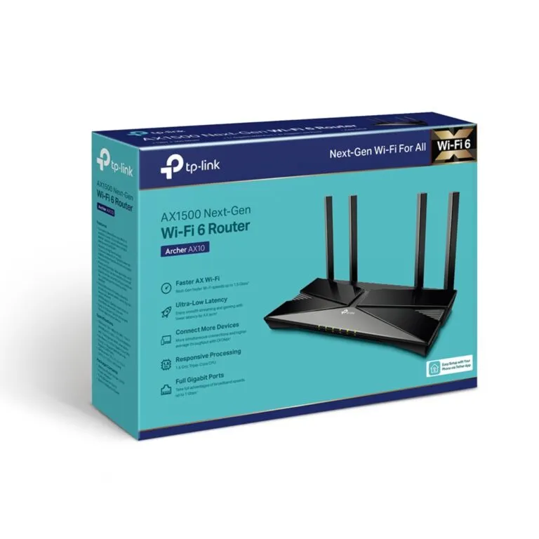 TP-Link Archer AX10 AX1500 Next-Gen Wifi 6 Router — photo 4