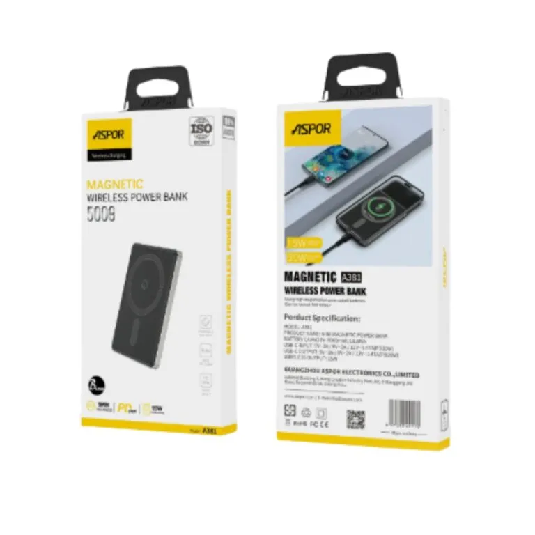 Aspor A382 20w 10000maAH Power Bank — photo 3