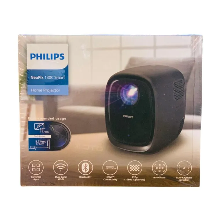 Philips NeoPix 130 Smart 70″ 720p Home Projector NPX130C Smart-INT — photo 7