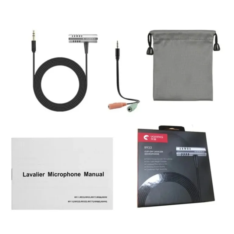 Yanmai R933 Professional Clip-On Lavalier Microphone — photo 3
