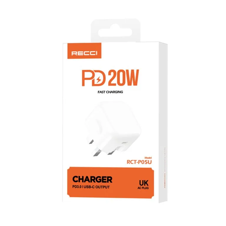 Recci RCT-P05U PD 20W Fast Charger — photo 4