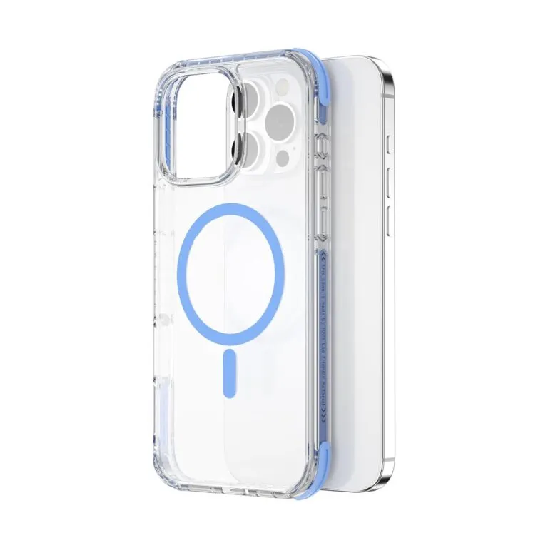 WiWU HCC-203 16 Pro Max Transparent Blue — photo 4