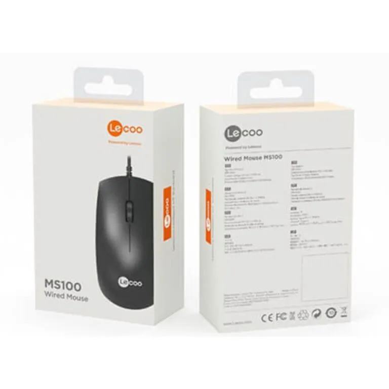 Other / Generic Lecoo MS100 Wired Mouse Black — photo 5