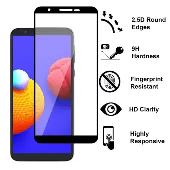 Other / Generic Samsung Galaxy A01 Core Full Glue Tempered Glass Screen Protector — photo 2