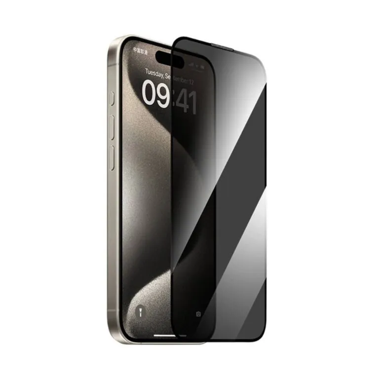 WiWU GT-015 IPrivacy Ultra Hard Tempered Glass iPhone 16 Pro Max