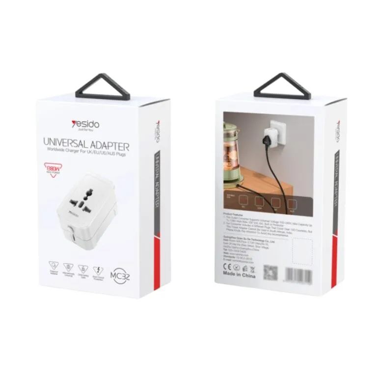 Yesido MC32 Universal Adapter — photo 3
