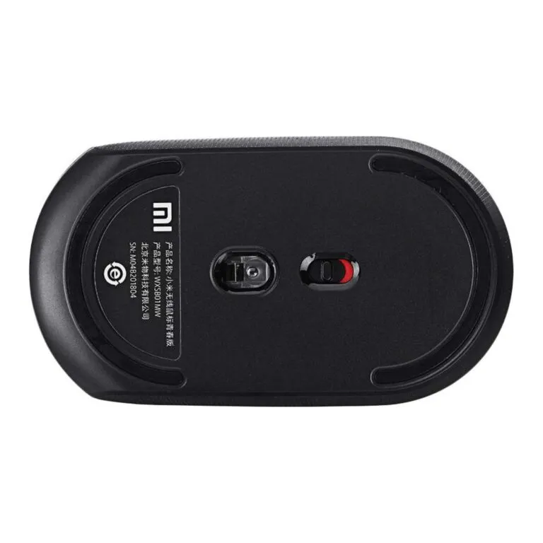Xiaomi Mi WXSB01MW Portable Wireless Mouse Black — photo 4