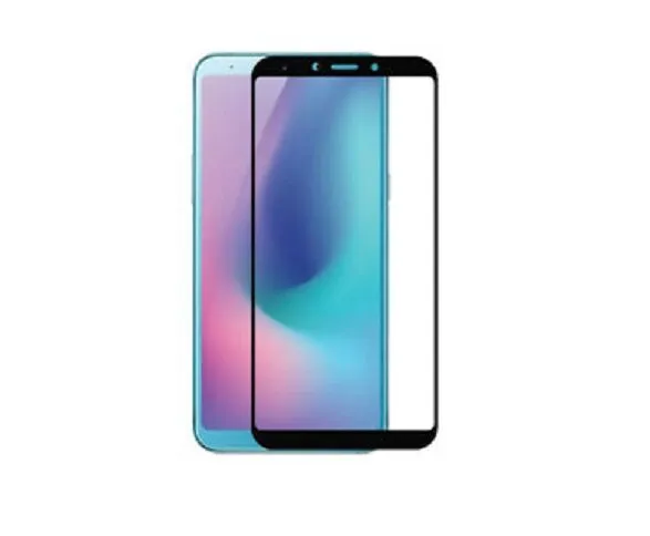 Other / Generic Samsung Galaxy A6s Full Glue Tempered Glass Screen Protector
