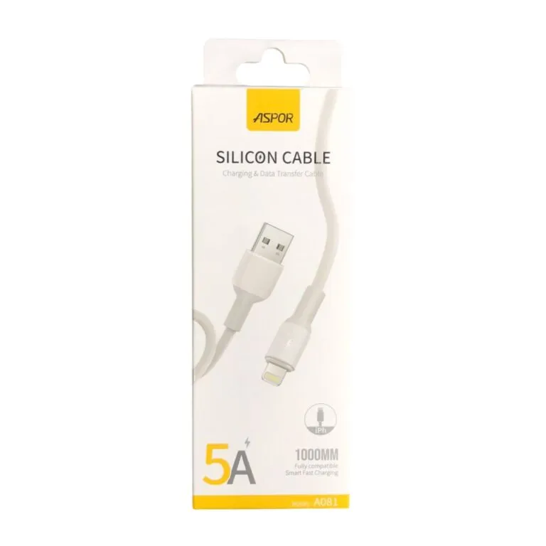 Aspor A081 USB to Lightning 5A 1m Cable — photo 3