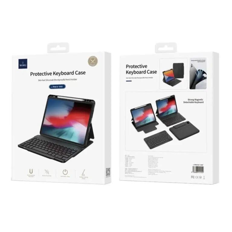 WiWU Protective Keyboard Case For iPad Pro 11 2024 Black — photo 6