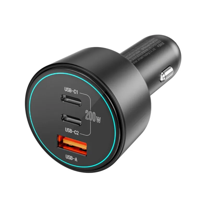 WiWU Wi-QC026 200W Starship Car Charger Black — photo 4