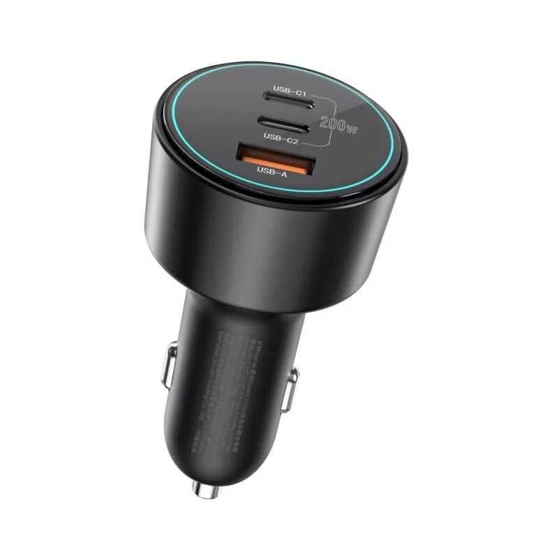 WiWU Wi-QC026 200W Starship Car Charger Black