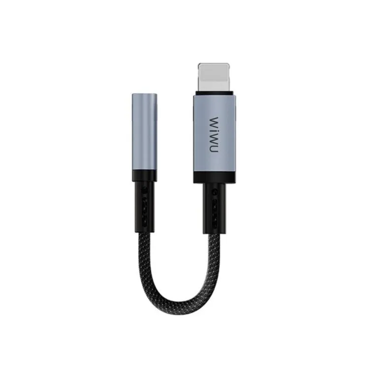 WiWU Wi-C047L Legend Series Lightning To 3.5mm Aux Converter Audio Adapter
