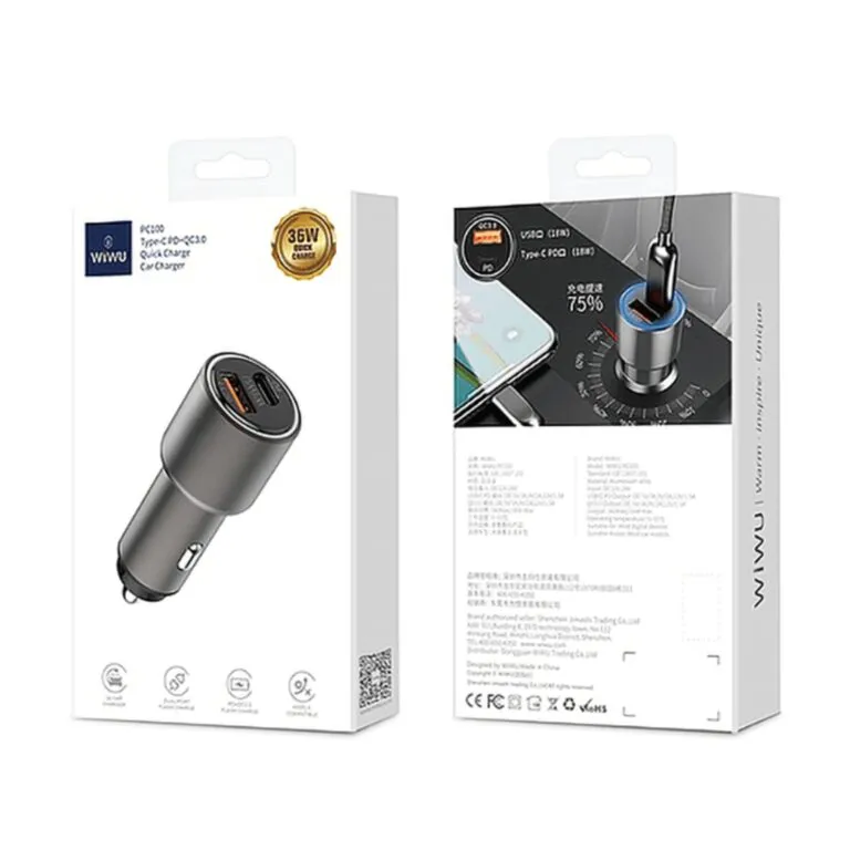 WiWU PC100 Mini Car Charger — photo 4
