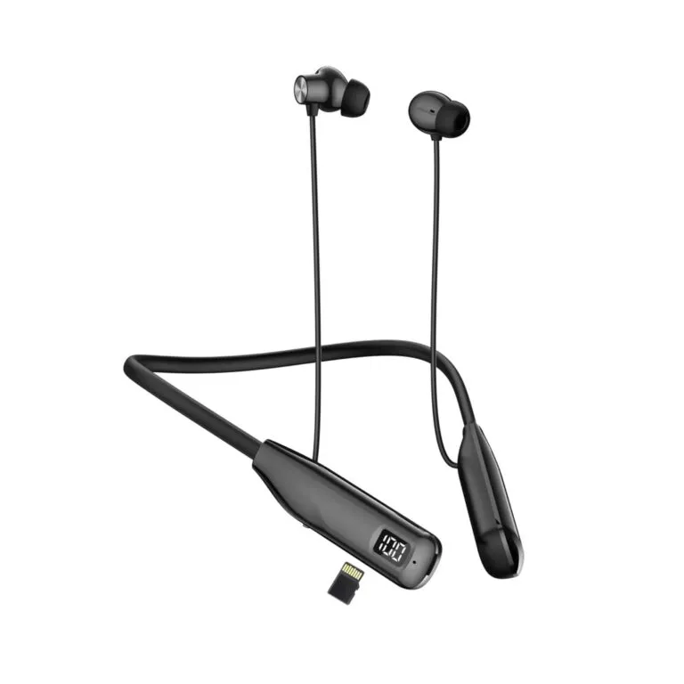 WiWU GB06 Warrior Wireless Neckband Black