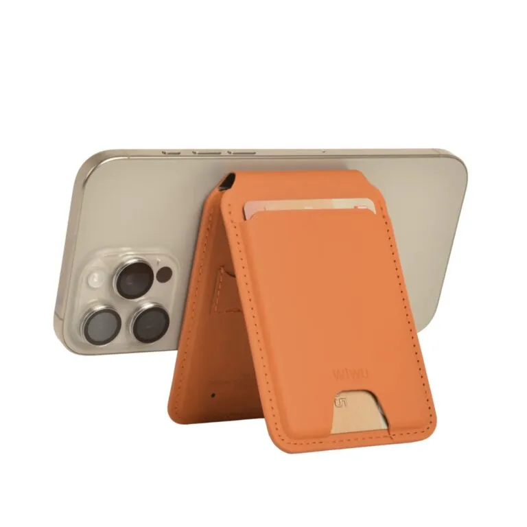 WiWU Mag Wallet FM MW-005 Slim & Magnetic – Brown — photo 2
