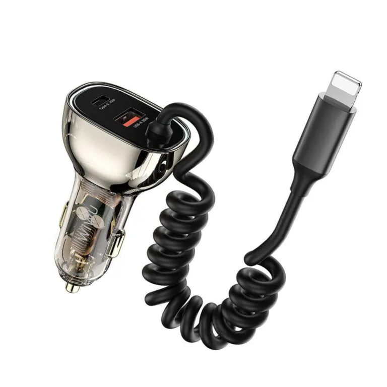 Other / Generic Wiwu Wi-QC019 90w Geek Car Lightning Cable Charger