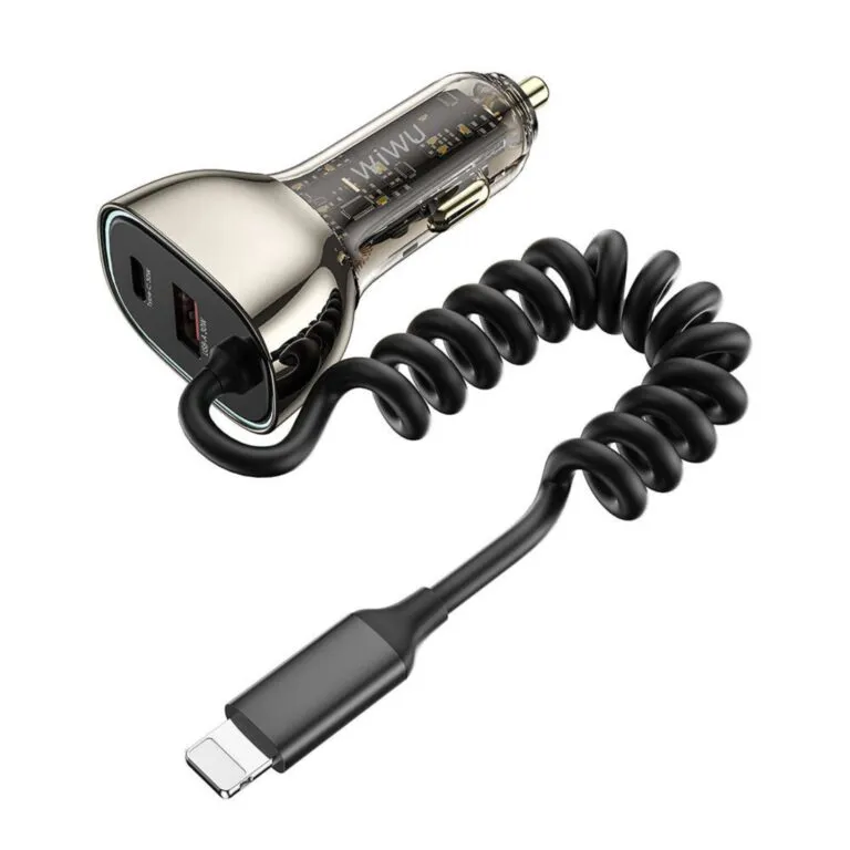 Other / Generic Wiwu Wi-QC019 90w Geek Car Lightning Cable Charger — photo 2