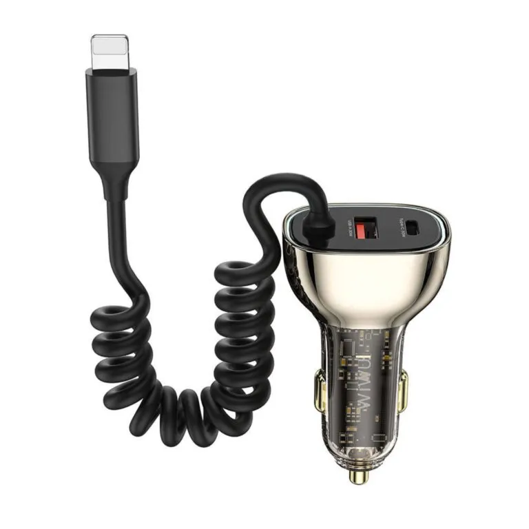 Other / Generic Wiwu Wi-QC019 90w Geek Car Lightning Cable Charger — photo 3