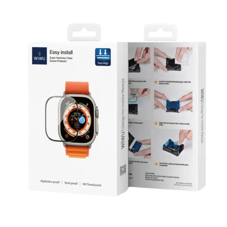 WiWU Wi-JD107 Easy Install iWatch Screen Protector 42mm — photo 3