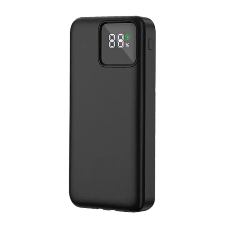 WiWU JC-22 22.5w 20000mAH LED Display Built In Cable Powerbank Black — photo 2