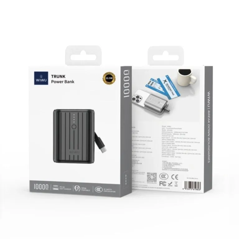 WiWU Wi-P028 22.5w 10000mAH Trunk Powerbank — photo 6