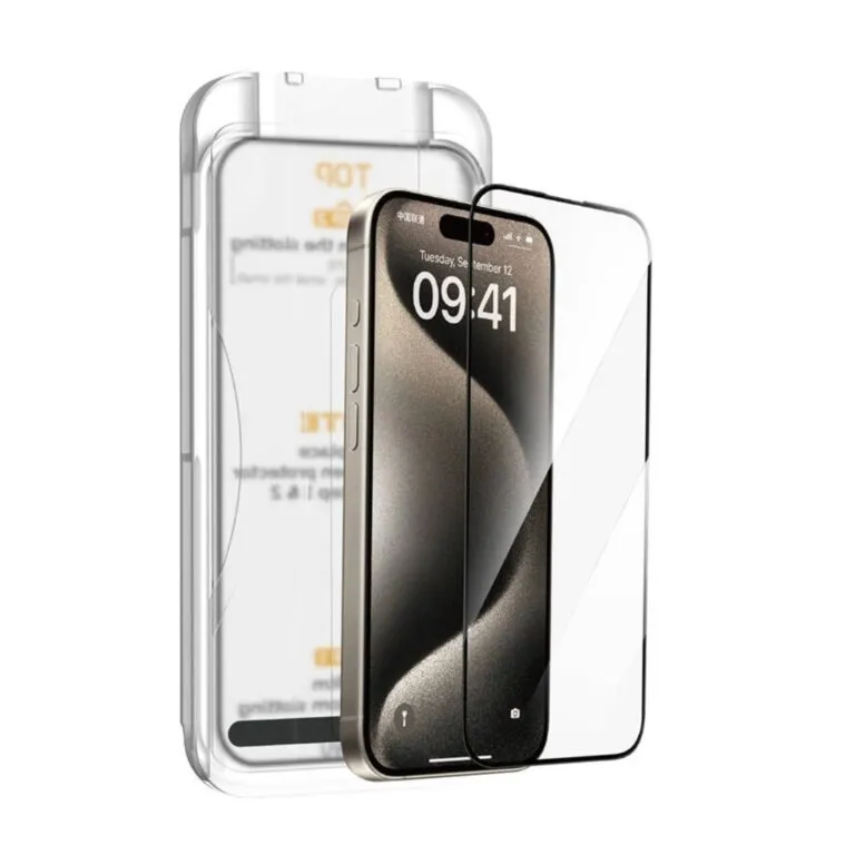 WiWU Wi-SQ008 Easy Install Tempered Glass For iPhone 13 & 14