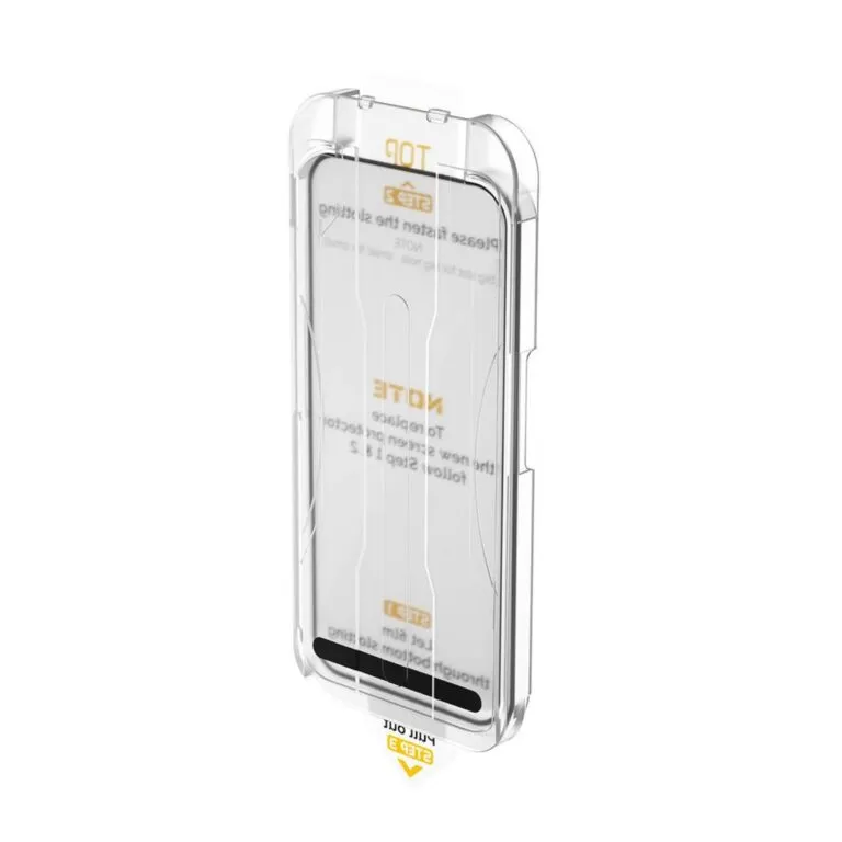 WiWU Wi-SQ008 Easy Install Tempered Glass For iPhone 14 Plus & 13 Pro Max — photo 2