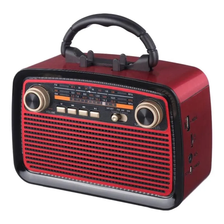 Other / Generic KTF-2027 Vintage Bluetooth Speaker Radio With Torch Light — photo 2